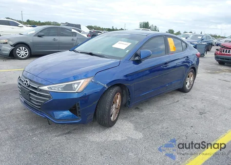 2020 Hyundai Elantra Sel z USA, uszkodzony, nr VIN 5NPD84LF1LH571036